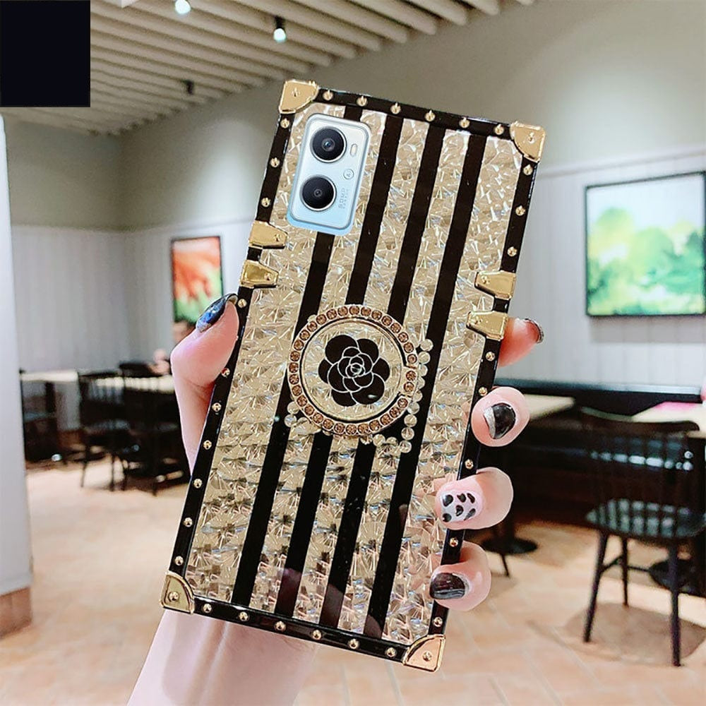 [FREE SHIPPING] DIAMOND FASHION CASE WITH RING HOLDER FOR OPPO A76