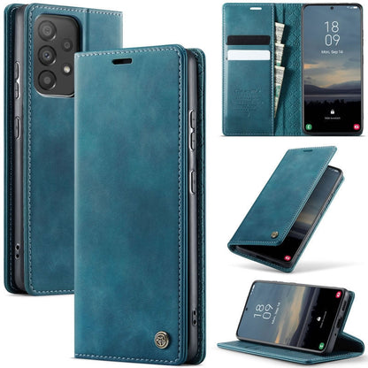 [FREE SHIPPING] CaseMe Retro Leather Case For Samsung A33 Book Style Flip Wallet For Samsung A33