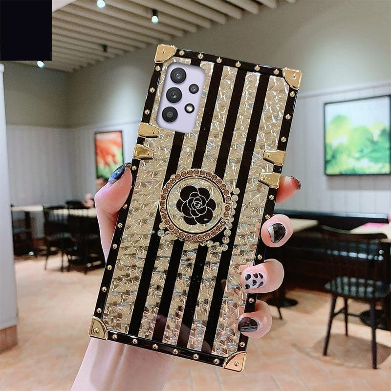 [ FREE SHIPPING] DIAMOND FASHION CASE WITH RING HOLDER FOR SAMSUNG A13