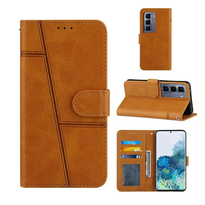 [FREE SHIPPING] BOOKLET LEATHER CASE FOR INFINIX HOT 50 PRO