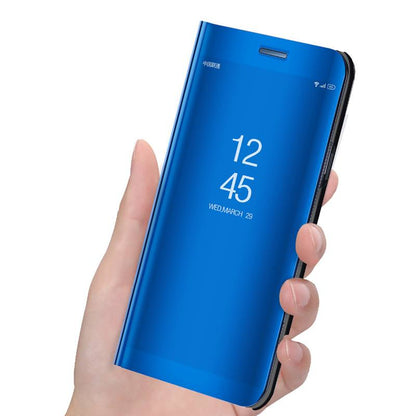 [FREE SHIPPING] Mirror Flip Sensor Case For  Samsung  A6 - Blue