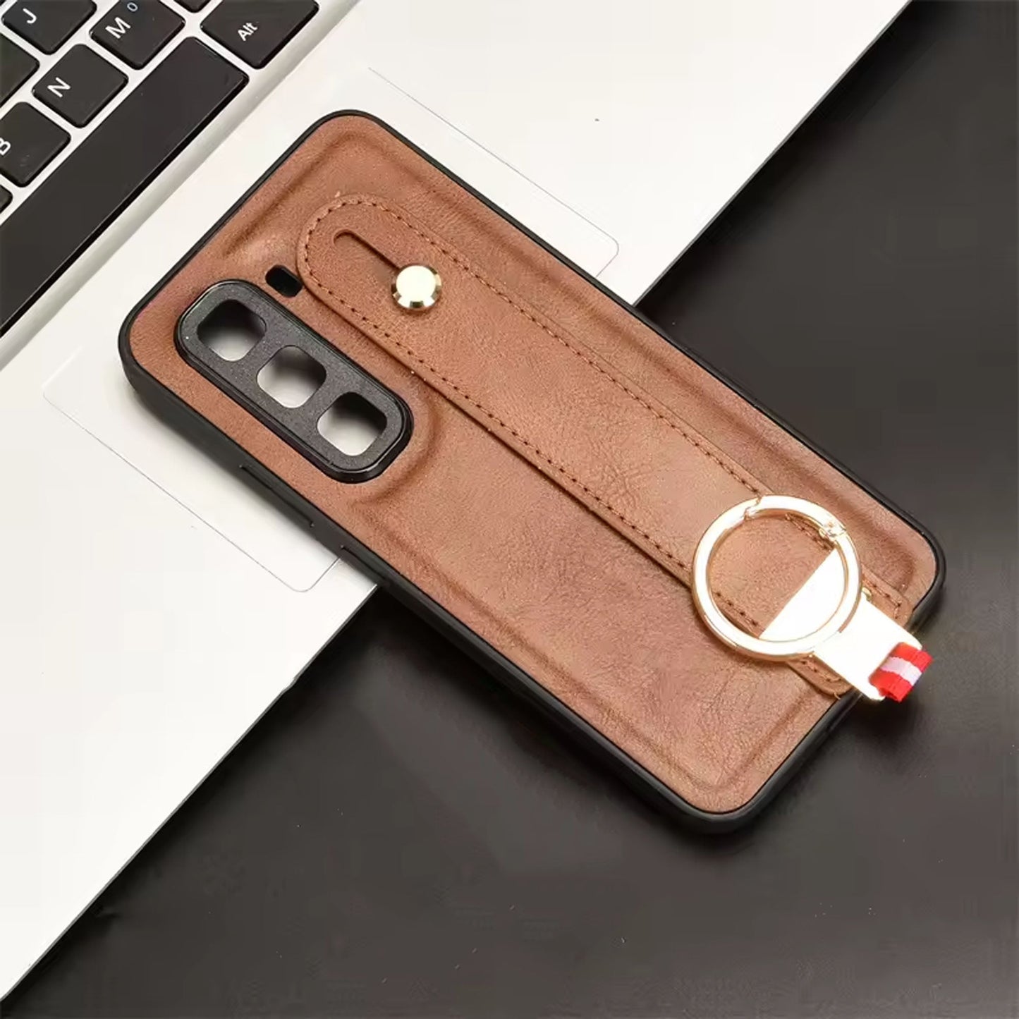 [FREE SHIPPING] BUSINESS PU LEATHER CASE FOR INFINIX HOT 50 PRO