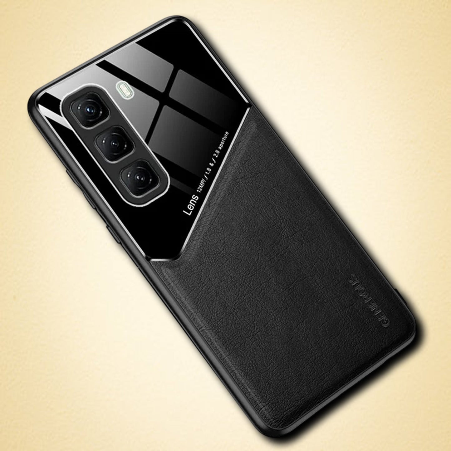 [FREE SHIPPING] LUXURY LEATHER CASE FOR INFINIX HOT 50 PRO PLUS