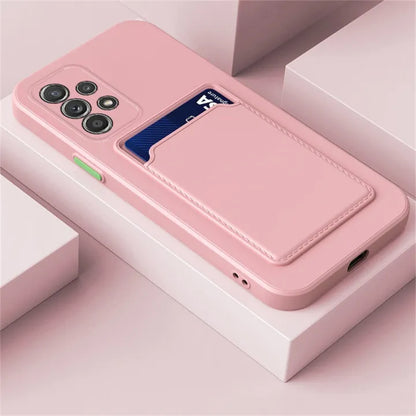 [FREE SHIPPING] CARD SLOT SHOCKPROOF CASE FOR SAMSUNG A73