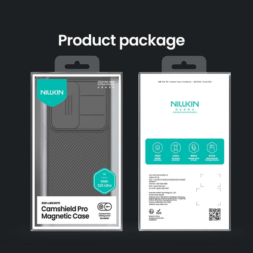 [FREE SHIPPING] NILLKIN Slide Cover Camera Protection Case For Samsung Galaxy S25 Ultra