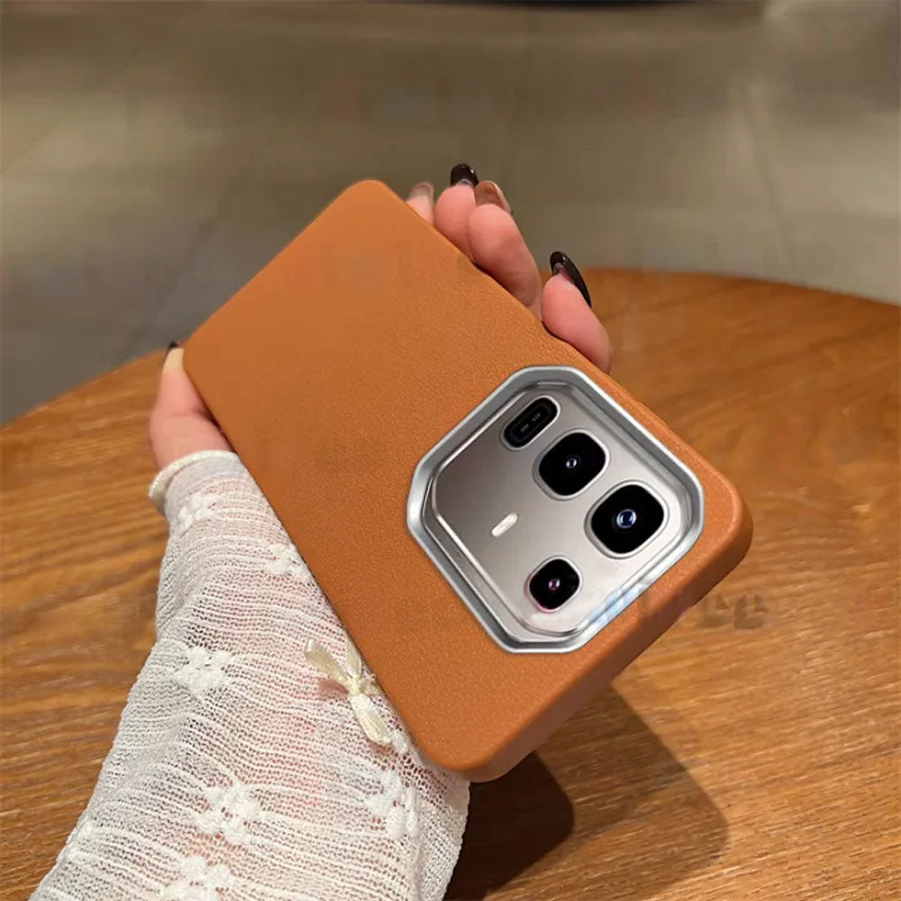 [FREE SHIPPING] MATTE LEATHER TEXTURED SKIN SLIM CASE FOR INFINIX NOTE 50 PRO