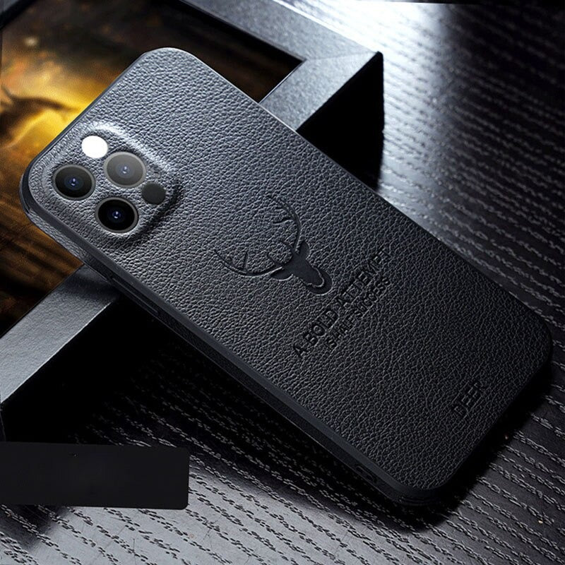 [ FREE SHIPPING]  High Quality Luxury Camera Protection Shockproof PU Leather Phone Case For iPhone 12 Pro Max