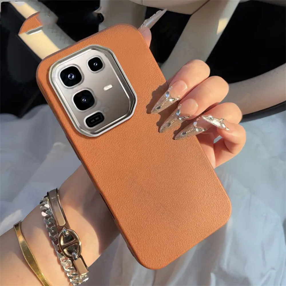 [FREE SHIPPING] MATTE LEATHER TEXTURED SKIN SLIM CASE FOR INFINIX NOTE 50