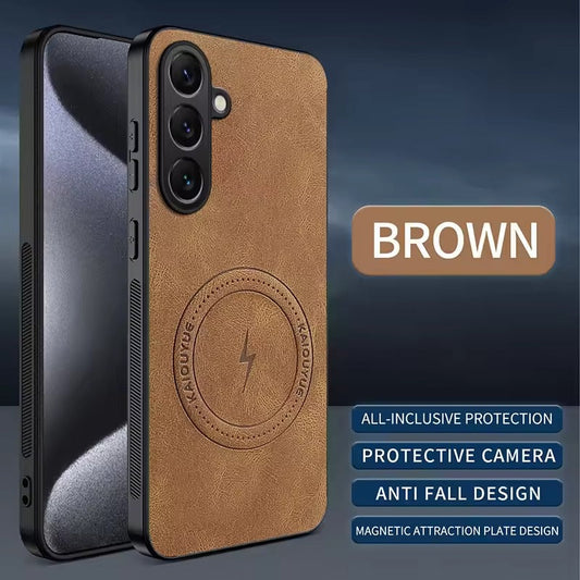 [FREE SHIPPING] SLIM MAGSAFE LEATHER CASE FOR SAMSUNG A56