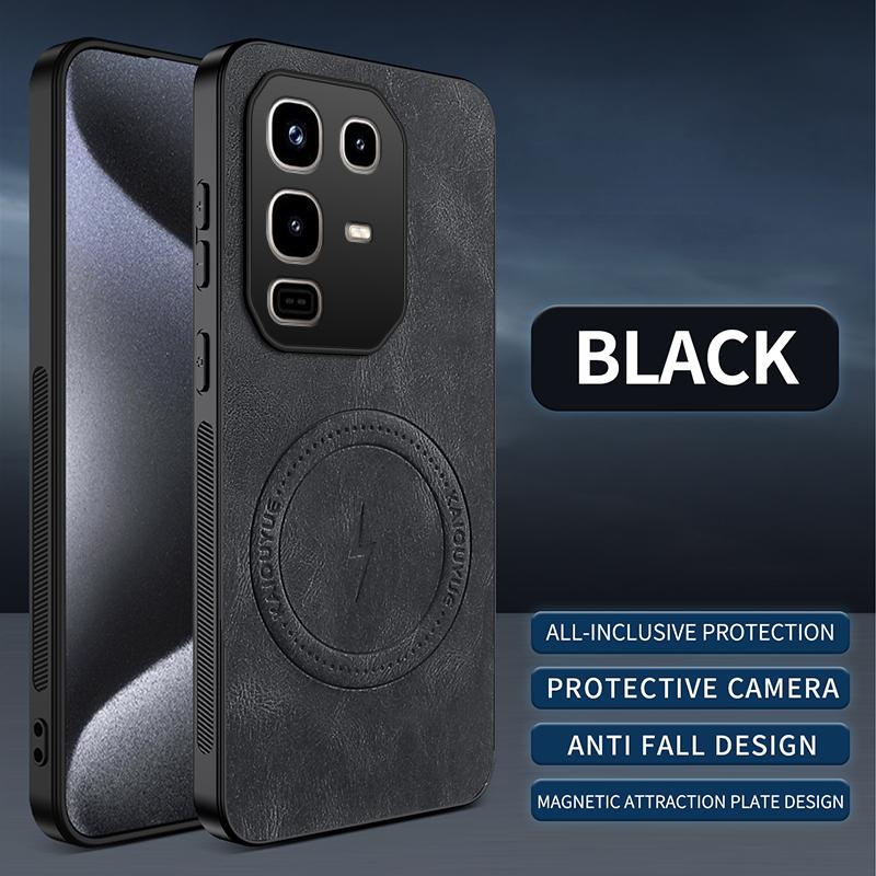 [FREE SHIPPING] SLIM MAGSAFE LEATHER CASE FOR INFINIX NOTE 50 PRO