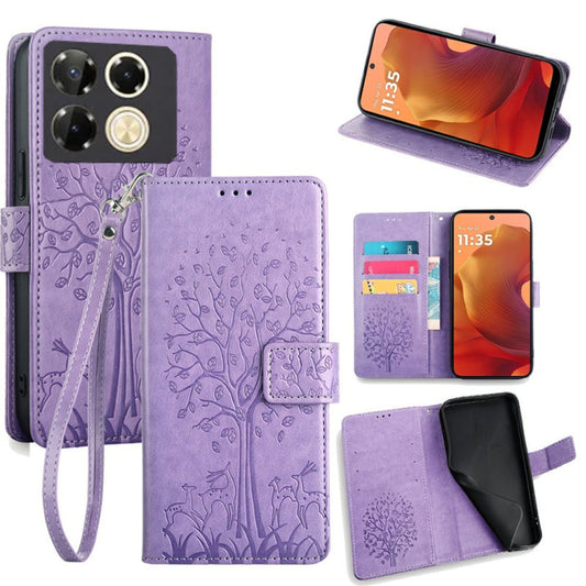 [FREE SHIPPING] BLOSSOM TREE FLIP CASE FOR INFINIX NOTE 40 PRO