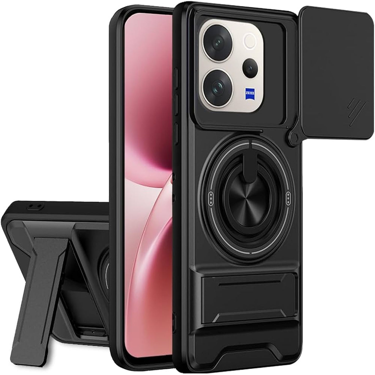 [FREE SHIPPING] CAMERA GUARD KICKSTAND CASE FOR VIVO V70