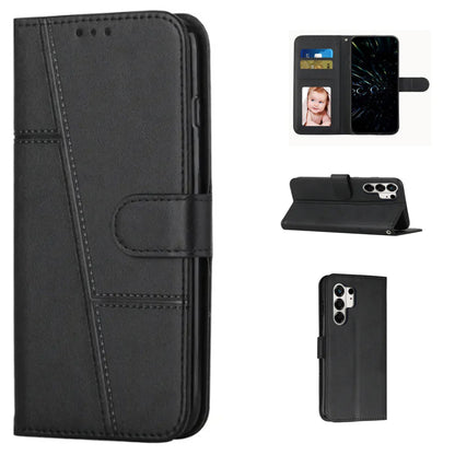 [FREE SHIPPING] BOOKLET LEATHER FLIP CASE FOR SAMSUNG S22 ULTRA