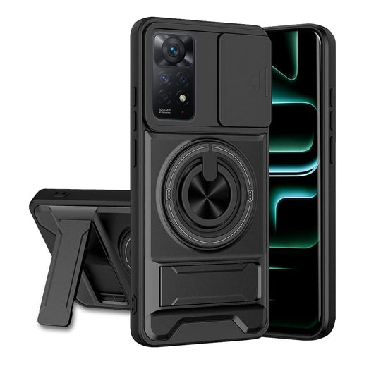 [FREE SHIPPING] CAMERA GUARD KICKSTAND CASE FOR REDMI NOTE 11 PRO