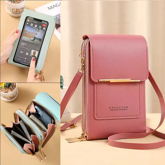 ENDYCON PREMIUM WOMEN’S CROSSBODY PHONE & WALLET BAG