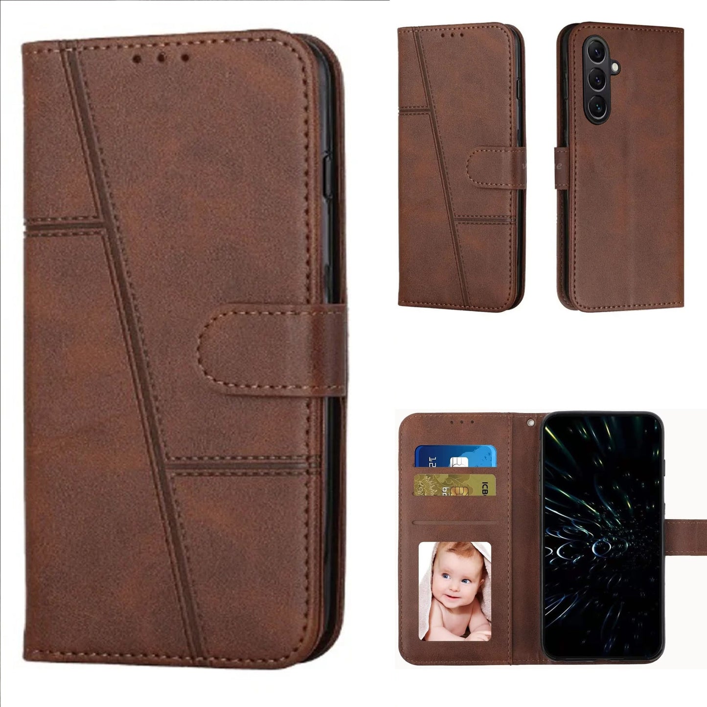 [FREE SHIPPING] BOOKLET CASE FOR SAMSUNG A15