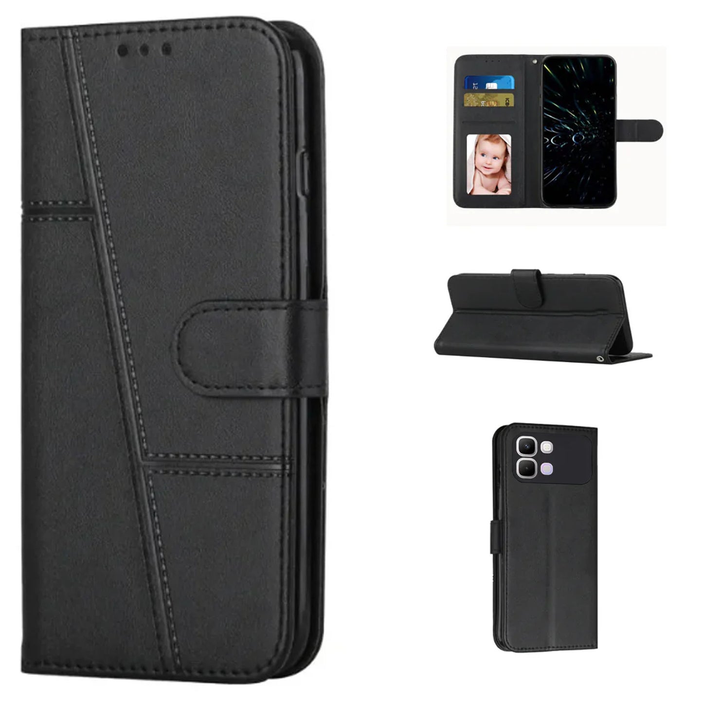 [FREE SHIPPING] BOOKLET CASE FOR INFINIX NOTE 60/NOTE 60 PRO