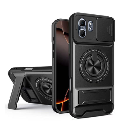 [FREE SHIPPING] CAMERA GUARD KICKSTAND CASE FOR INFINIX HOT 50i/ SMART 9