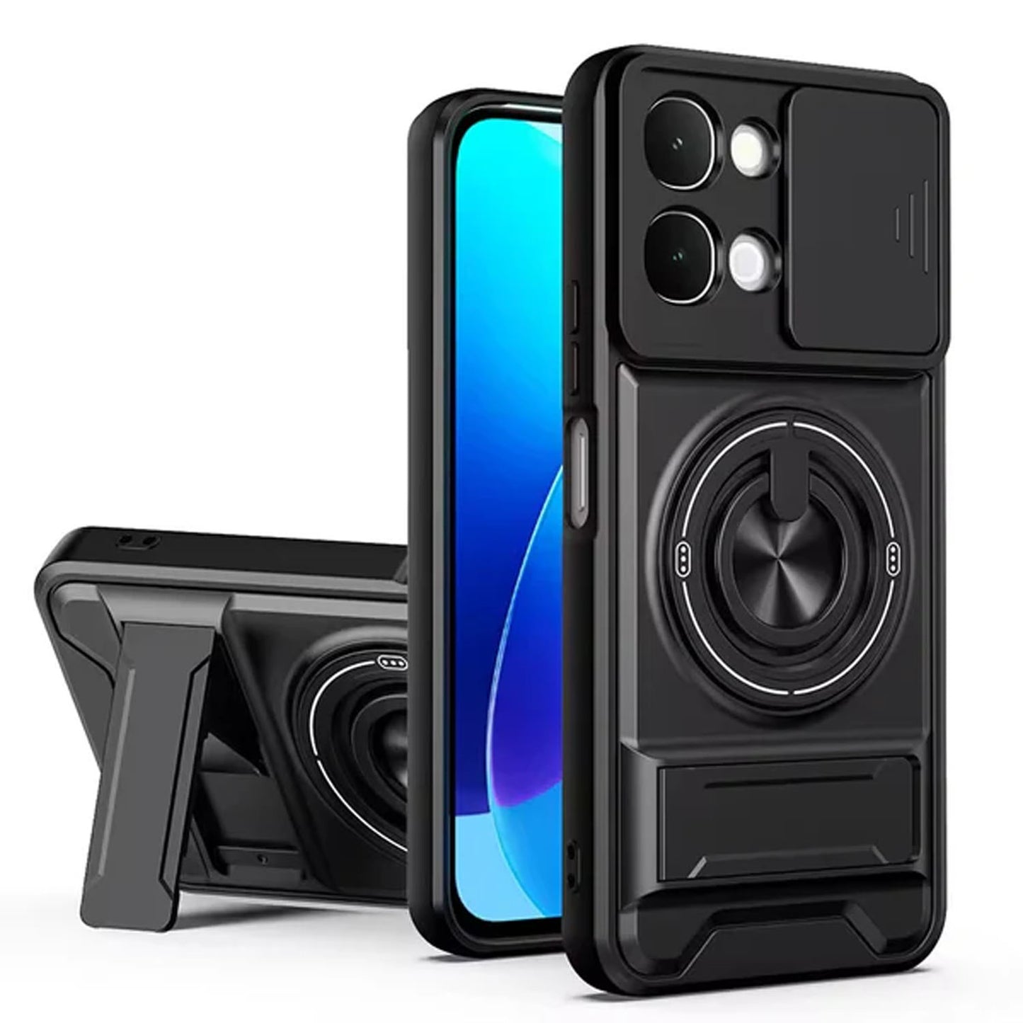 [FREE SHIPPING] CAMERA GUARD KICKSTAND CASE FOR Y31d
