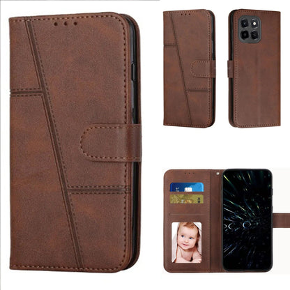 [FREE SHIPPING]BOOKLET LEATHER FLIP WALLET CASE FOR HUAWEI HONOR X6C