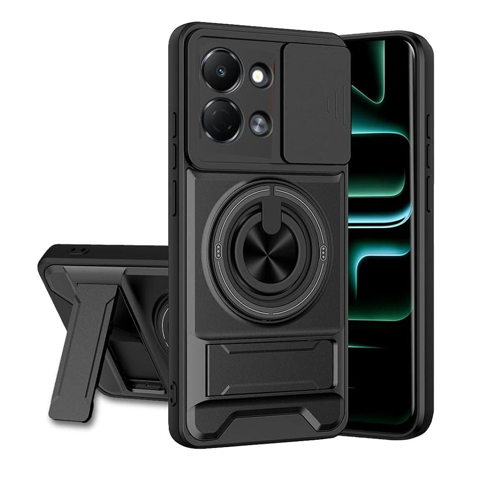 [FREE SHIPPING] CAMERA GUARD KICKSTAND CASE FOR TECNO SPARK GO 3