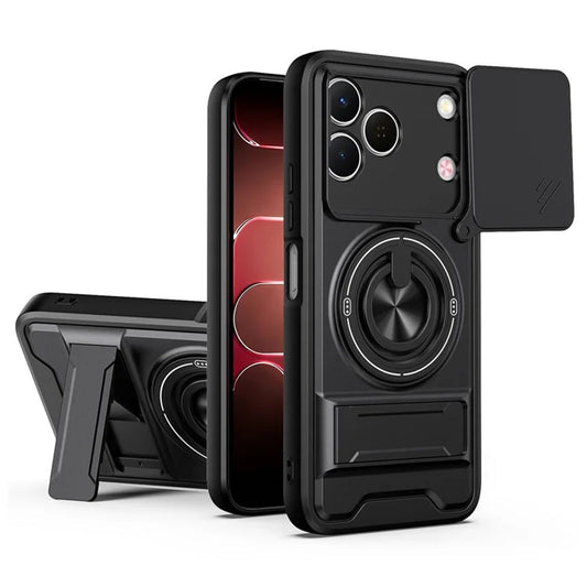 [FREE SHIPPING] CAMERA GUARD KICKSTAND CASE FOR TECNO SPARK 50