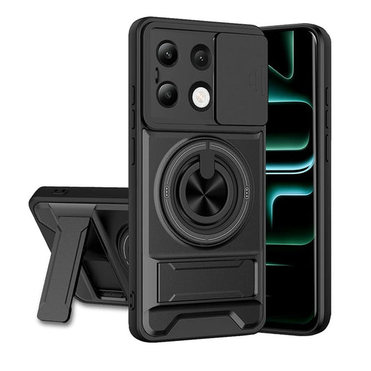 [FREE SHIPPING] CAMERA GUARD KICKSTAND CASE FOR REDMI NOTE 13 PRO