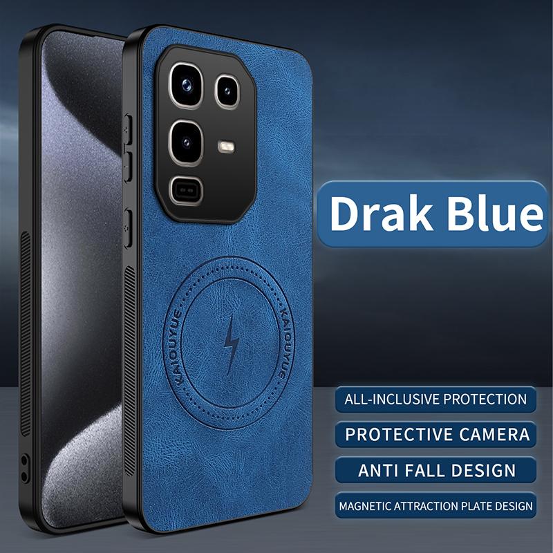 [FREE SHIPPING] SLIM MAGSAFE LEATHER CASE FOR INFINIX NOTE 50 PRO