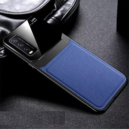 [FREE SHIPPING] Luxury Slim Leather Case Lens Shockproof BackCover for Vivo Y20 Y20s