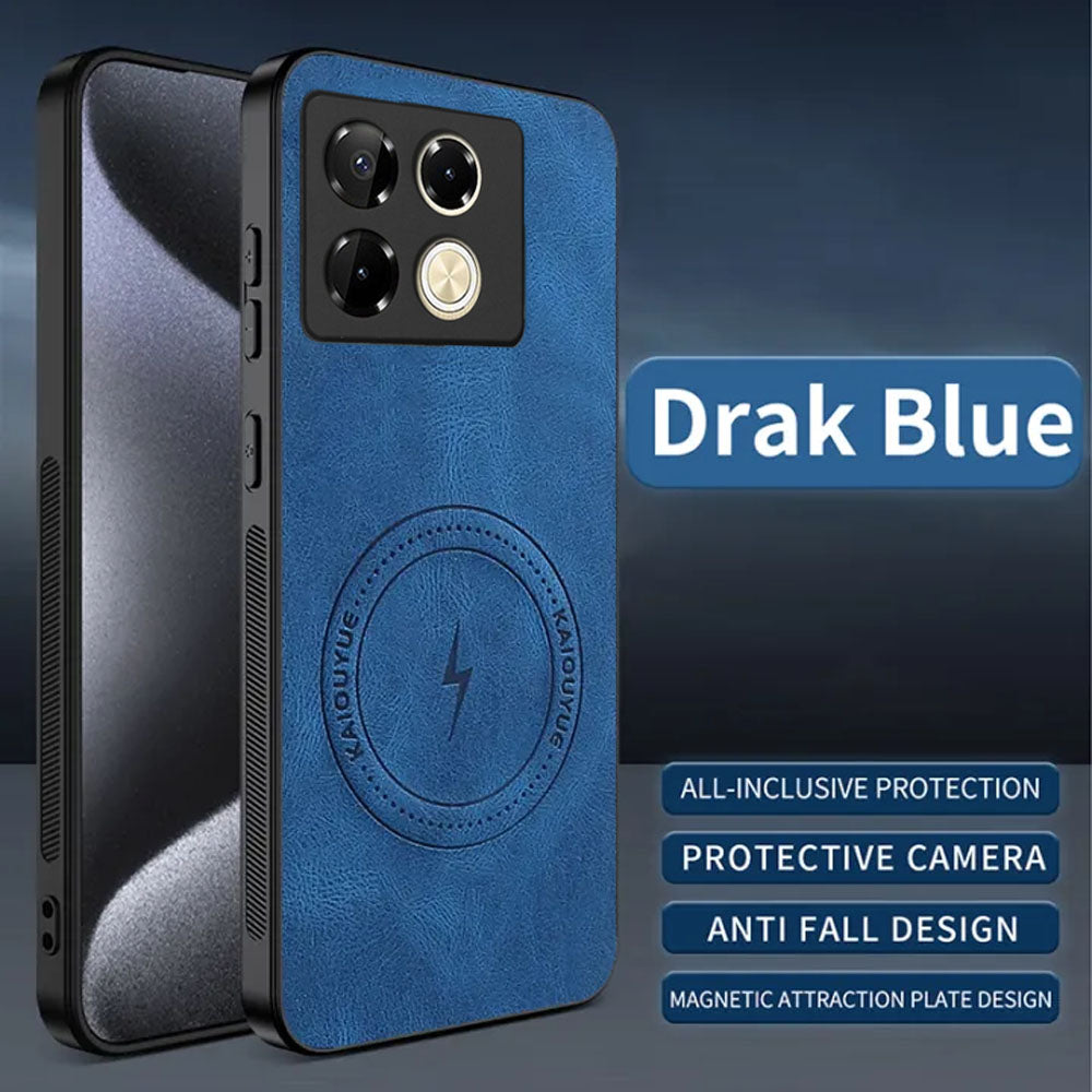[FREE SHIPPING] SLIM MAGSAFE LEATHER CASE FOR INFINIX NOTE 40 PRO