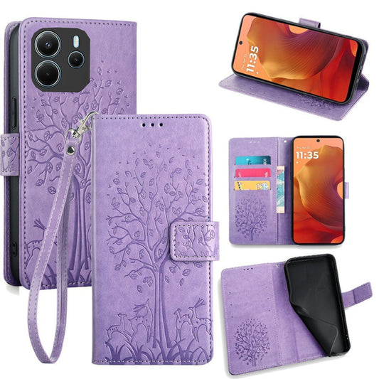 [FREE SHIPPING] BLOSSOM TREE FLIP CASE FOR REDMI NOTE 14