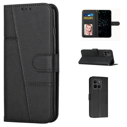 [FREE SHIPPING]BOOKLET LEATHER FLIP WALLET CASE FOR HUAWEI HONOR X6C