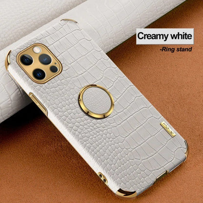 Crocodile Pattern Leather Case for iPhone 11 Pro Max
