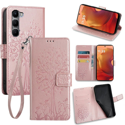 [FREE SHIPPING] BLOSSOM TREE FLIP CASE FOR INFINIX HOT 60/HOT 60i