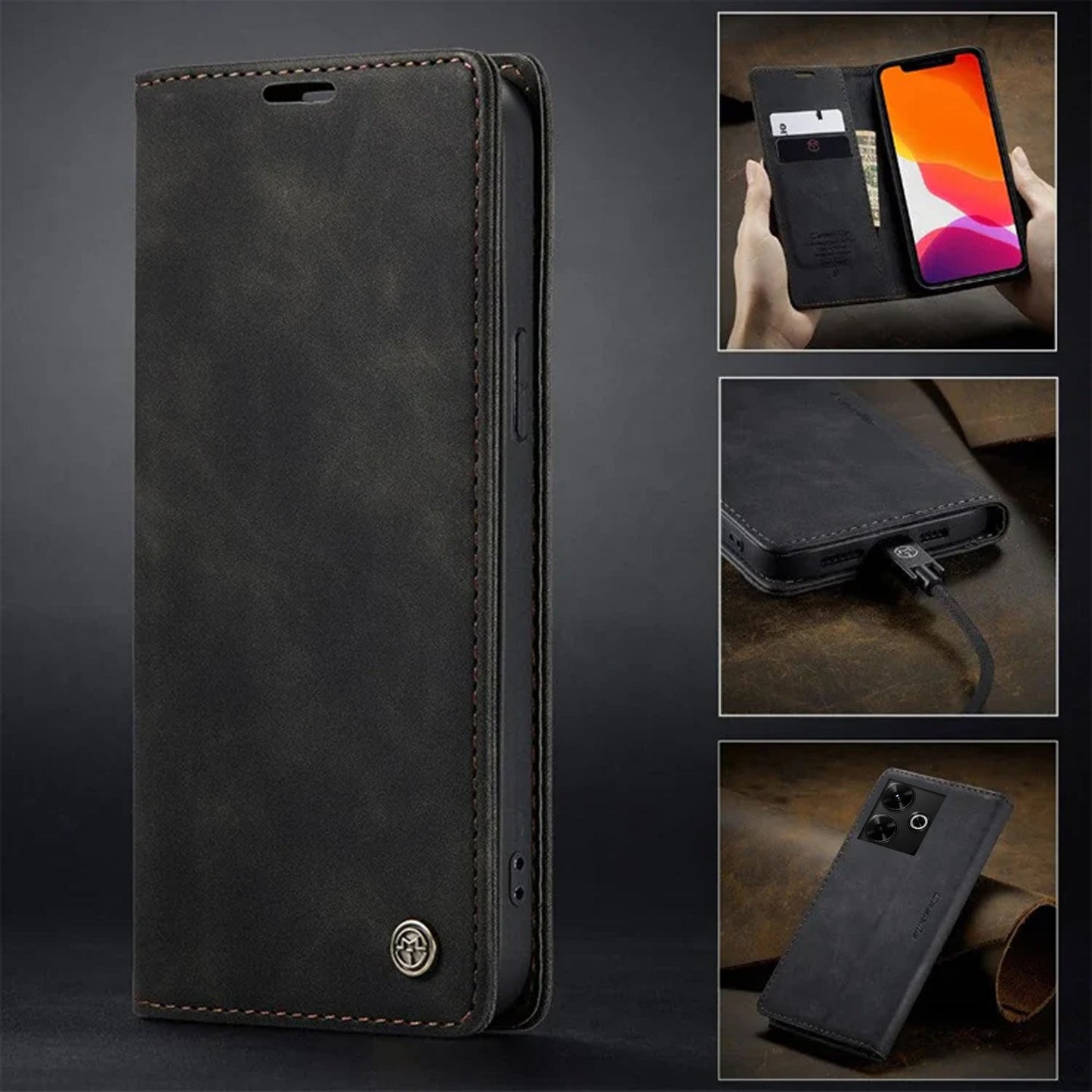 [FREE SHIPPING] CASEME FLIP CASE FOR REDMI 13