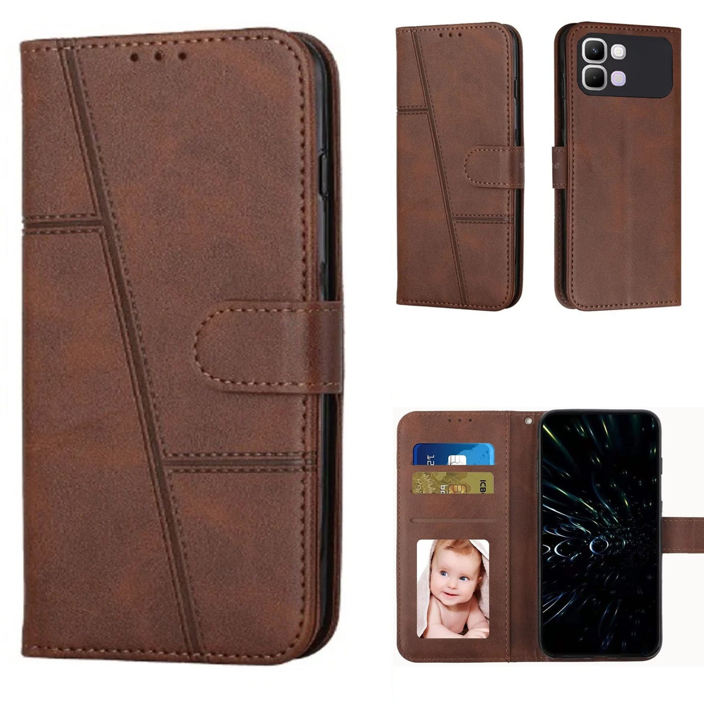 [FREE SHIPPING] BOOKLET CASE FOR INFINIX NOTE 60/NOTE 60 PRO