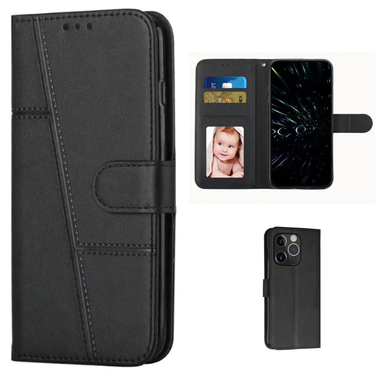 [FREE SHIPPING] BOOKLET CASE FOR IPHONE 16 PRO MAX
