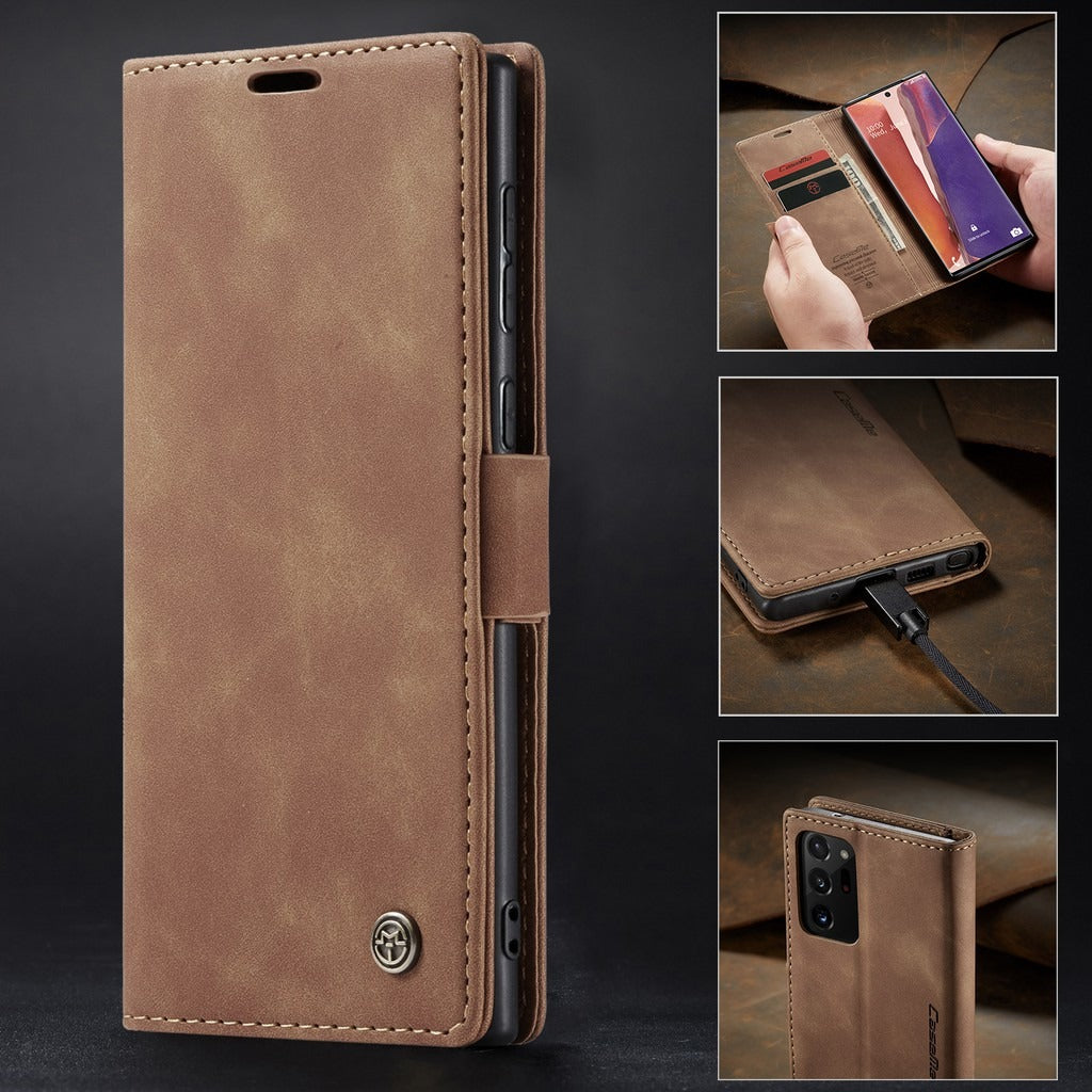 [FREE SHIPPING] CASEME FLIP LEATHER WALLET CASE FOR SAMSUNG NOTE 20 ULTRA