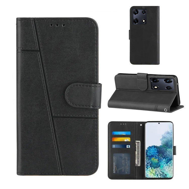 [FREE SHIPPING] BOOKLET LEATHER  CASE FOR INFININIX NOTE 30 PRO
