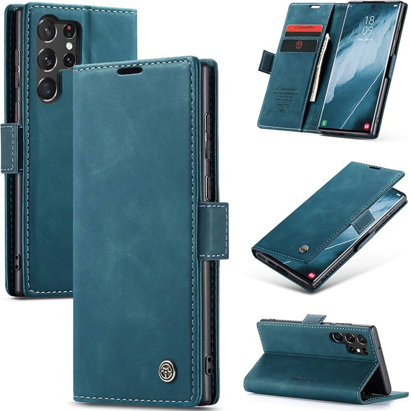 [FREE SHIPPING] Caseme Retro Leather Flip Case For Samsung A06