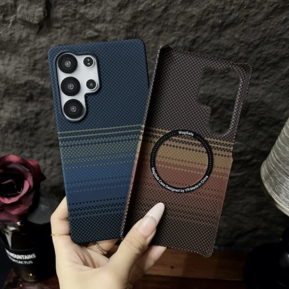 [FREE SHIPPING] WOVEN THIN MAGSAFE CARBON FIBER CASE FOR SAMSUNG GALAXY S25 ULTRA