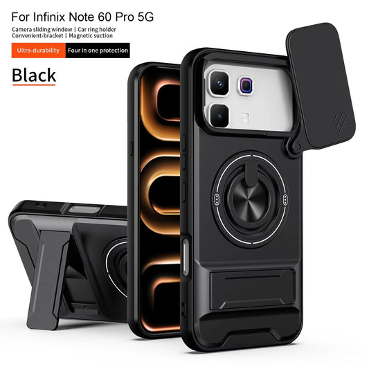 [FREE SHIPPING] CAMERA GUARD KICKSTAND CASE FOR INFINIX NOTE 60/ NOTE 60 PRO