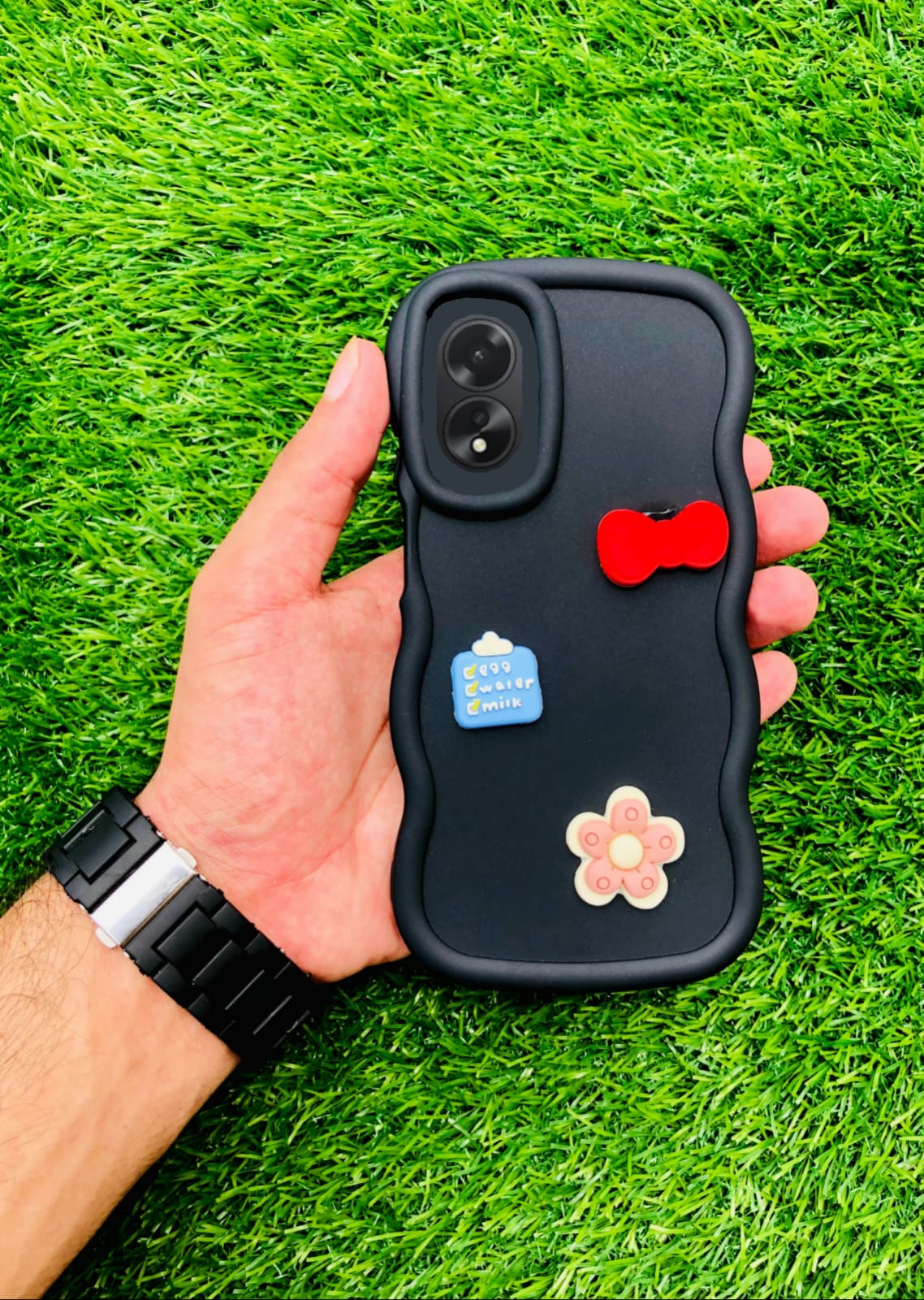 [FREE SHIPPING] WAVY FRAME CASE FOR OPPO A38