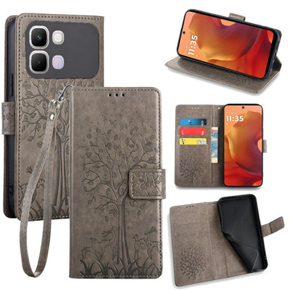 [FREE SHIPPING] BLOSSOM TREE FLIP CASE FOR INFINIX NOTE EDGE