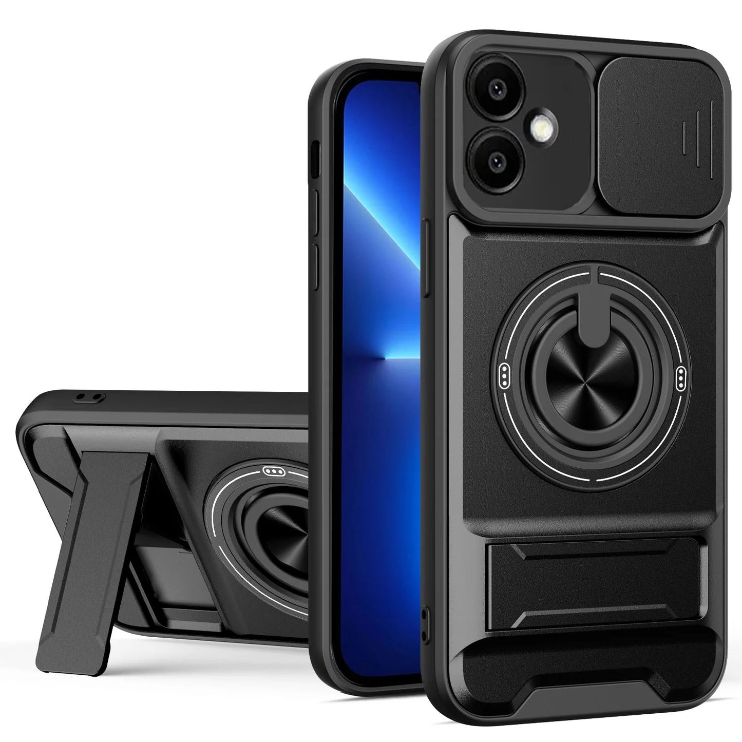 [FREE SHIPPING] CAMERA GUARD KICKSTAND CASE FOR SAMSUNG A07