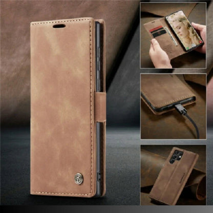 [FREE SHIPPING] CASEME FLIP LEATHER WALLET CASE FOR SAMSUNG S22 ULTRA