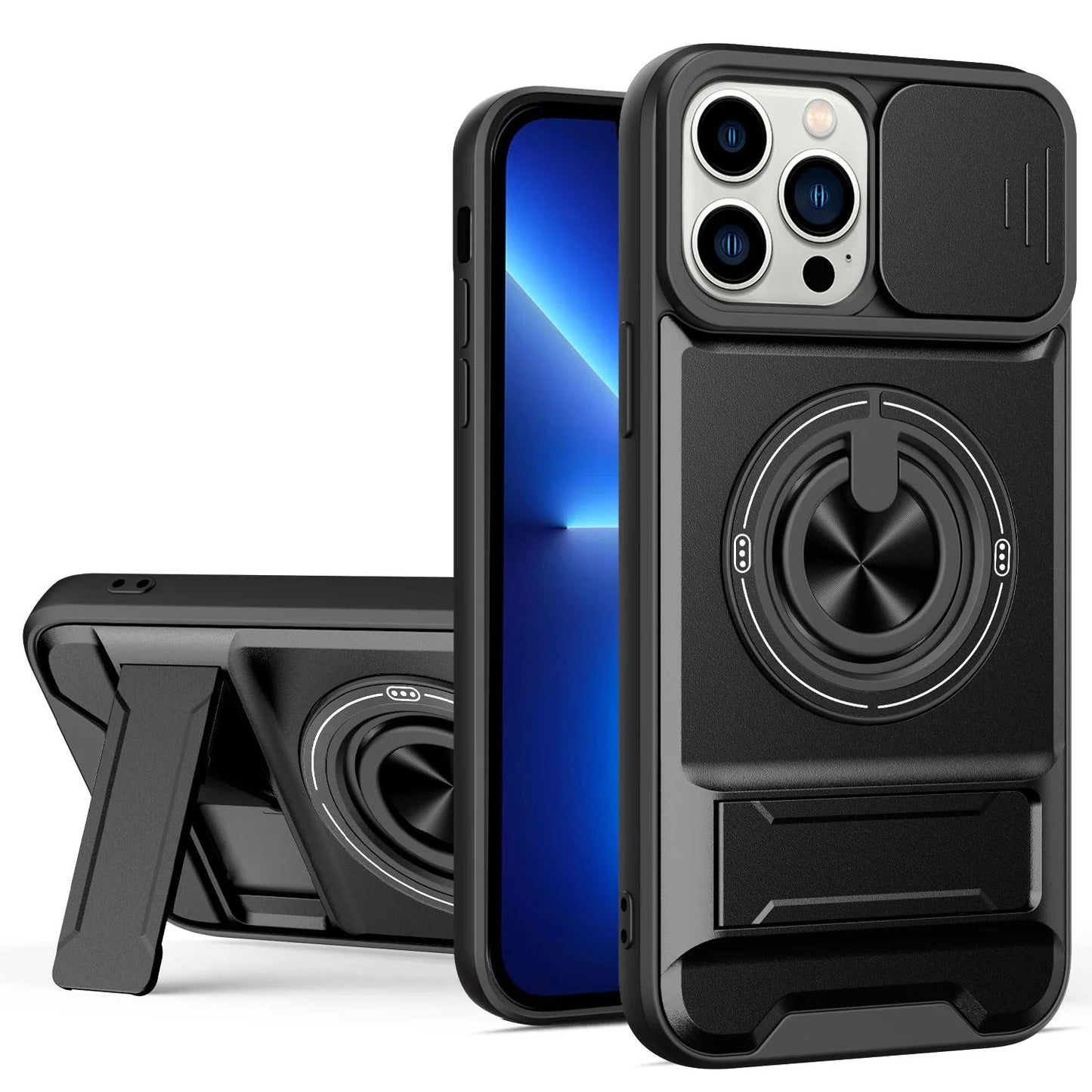 [FREE SHIPPING] CAMERA GUARD KICKSTAND CASE FOR IPHONE 14 PRO MAX
