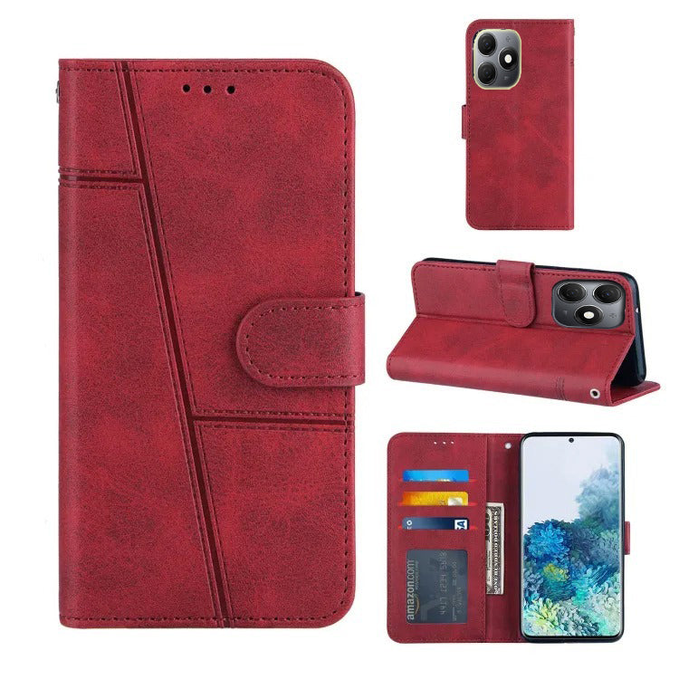 [FREE SHIPPING] BOOKLET LEATHER  CASE FOR TECNO SPARK 20
