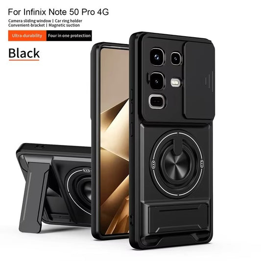 [FREE SHIPPING] CAMERA GUARD KICKSTAND CASE FOR INFINIX NOTE 50/NOTE 50 PRO