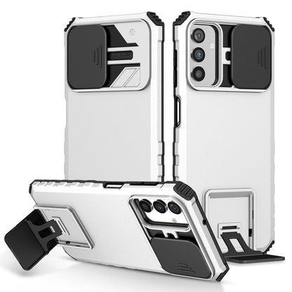 [ FREE SHIPPING] FOR SAMSUNG A15 PHONE CASE HARD SLIDING LENS PROTECT KICKSTAND BACK COVER